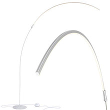 Load image into Gallery viewer, Brightech Sparq - Hanging, LED Arc Floor Lamp - Over The Couch, Contemporary Standing Lamp - Modern, Dimmable Light Arching from Behind The Sofa - Living Room &amp; Office Pole Lamp
