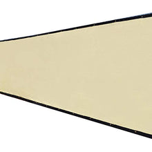 Load image into Gallery viewer, Fence4ever 6'x25' 3rd Gen Tan Beige Fence Privacy Screen Windscreen Shade Cover Mesh Fabric (Aluminum Grommets) Home, Court, or Construction
