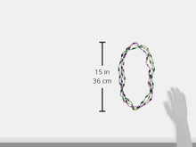 Load image into Gallery viewer, Beistle Swirl Beaded Necklaces 12 Piece Mardi Gras Party Supplies, 33", Gold/Green/Purple
