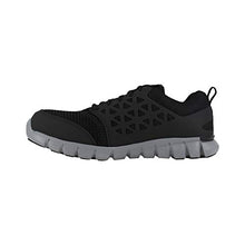 Load image into Gallery viewer, Reebok mens Rb4041 Sublite Cushion Work Safety Toe Athletic Work Industrial Construction Shoe, Black, 9.5 US
