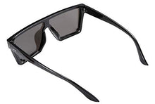 Load image into Gallery viewer, FEISEDY Fashion Siamese Lens Sunglasses Women Men Succinct Square Style UV400 B2470
