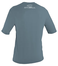 Load image into Gallery viewer, O'Neill Wetsuits Men's Basic Skins UPF 50+ Short Sleeve Sun Shirt, Dusty Blue, Small
