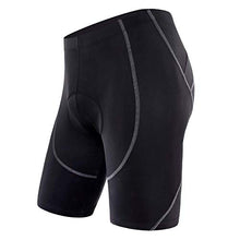 Load image into Gallery viewer, Sportneer Men's Cycling Shorts Biking Bike Bicycle Pants Half Pants 4D Coolmax Padded, Comfort, Breathable &amp; Absorbent Black
