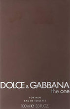 Load image into Gallery viewer, Dolce and Gabbana The One EDT for Men, 3.3 oz
