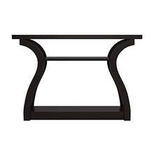 Load image into Gallery viewer, Monarch Specialties 47" Console Table - Sleek and Modern Accent Table for Your Home (Cappuccino/Dark Brown)
