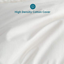 Load image into Gallery viewer, Bedsure 100% Cotton Down Comforter Full/Queen Size (88x88 inches) - Down and Feather Quilted Comforter, 50 OZ 700 Fill Power Washable All Season Bed Comforter - White Duvet Insert with Corner Tabs
