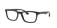 Load image into Gallery viewer, Ray-Ban Unisex-Adult RX5279 Prescription Eyeglass Frames, Shiny Black/Demo Lens, 55 mm
