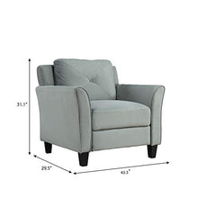 Load image into Gallery viewer, Harper &amp; Bright Designs 3 Pieces Living Room Sets, Living Room Furniture Sofa Set Include Armchair Loveseat Couch
