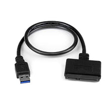 Load image into Gallery viewer, StarTech.com SATA to USB Cable - USB 3.0 to 2.5” SATA III Hard Drive Adapter - External Converter for SSD/HDD Data Transfer (USB3S2SAT3CB)
