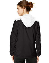 Load image into Gallery viewer, adidas Women's Alphaskin Tiro Windbreaker, Black/White, X-Small
