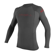 Load image into Gallery viewer, O'Neill Youth Basic Skins UPF 50+ Short Sleeve Rash Guard, Graphite, 12
