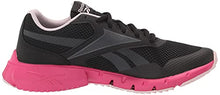 Load image into Gallery viewer, Reebok Women's ZTAUR Running Shoe, Black/Pure Grey/Frost Berry, 8
