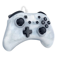 Load image into Gallery viewer, PDP Rock Candy Wired Gaming Switch Pro Controller - Frost White / Clear - Licensed for Switch and OLED - Compact, Durable Travel Controller - Nintendo Switch
