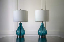 Load image into Gallery viewer, Decor Therapy MP1054 Table Lamp, Emerald Blue Green
