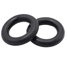 Load image into Gallery viewer, (lot of 8)4pcs Car Universal 2 Hole Rubber Exhaust Hanger Bushing Muffler Insulators Shock Absorbent Mount Bracket with 4pcs Universal Exhaust Hanger Muffler Insulator O Ring Rubber Exhaust Bracket
