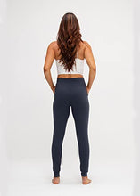 Load image into Gallery viewer, DEVOPS Women's Yoga Jogger Pants with Side Pocket Sweatpants (X-Large, [2 Pack]- Black/Charcoal Grey)
