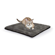 Load image into Gallery viewer, K&amp;H Pet Products Self-Warming Pet Pad, 21" x 17", Gray/Black
