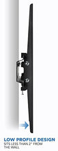 Load image into Gallery viewer, Tilting Flatscreen Wall Mount TV for 30, 32, 37, 39, 40, 42, 43, 47, 49, 50, 55 inch LED, LCD, and Plasma televisions - 77 lbs Capacity, 2" Low Profile Design, Max VESA 400 x 400
