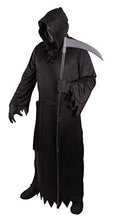 Load image into Gallery viewer, Grim Reaper Costume Adult with Glowing Red Eyes (Large)
