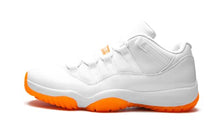 Load image into Gallery viewer, Nike Women's Air Jordan 11 Low WMNS Bright Citrus, White/Bright Citrus, 7.5W
