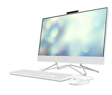 Load image into Gallery viewer, HP 24" All-in-One Desktop, AMD Athlon Silver 3050U Processor, AMD Radeon Graphics, 8 GB RAM, 256 GB SSD, Windows 11 Home (24-dd0210, Snow White)
