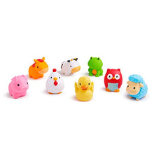 Load image into Gallery viewer, Munchkin Squirtin Bath Toy, Barnyard Friends
