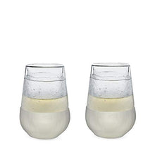 Load image into Gallery viewer, HOST Freeze Cooling Cup Double Wall Insulated Freezer Chilling Tumbler with Gel, Glasses for Red and White Wine, Set of 2, 8.5 oz

