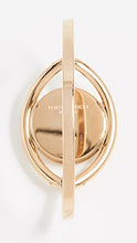 Load image into Gallery viewer, Tory Burch Women's The Evil Eye Bangle Watch, 24mm, Gold/Navy, One Size
