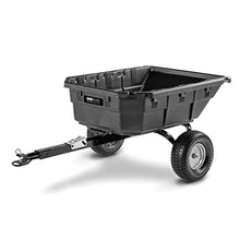 Load image into Gallery viewer, Ohio Steel 4048P-HYB Poly Swivel Hybrid Dump Cart, 15 cu.ft, 1250 lb Load Capacity
