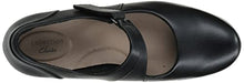Load image into Gallery viewer, Clarks womens Emslie Lulin footwear, Black, 10 Wide US
