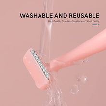 Load image into Gallery viewer, Eyebrow Razor for Women, Face Razors for Women, Dermaplane Razor for Women Face, Eyebrow Trimmer, Multipurpose Exfoliating Dermaplaning Tool, Facial Hair Removal, 6 Pack
