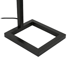 Load image into Gallery viewer, Henn&amp;Hart FL0014 Modern farmhouse seeded floor lamp, One Size, Black
