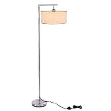 Load image into Gallery viewer, LED Floor Lamp Tall Pole Lamp With Hanging Drum Shade For Living Room Bedroom Warm Light,Ship from US Warehouse
