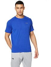 Load image into Gallery viewer, Under Armour Men's Tech 2.0 Short-Sleeve T-Shirt , Royal Blue (400)/Graphite , Large

