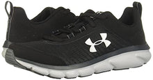 Load image into Gallery viewer, Under Armour Unisex Big Kid Grade School Assert 8 , Black (001)/Pitch Gray , 7
