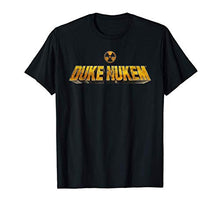 Load image into Gallery viewer, Duke Nukem Logo Radiation Symbol Official Retro Gaming T-Shirt

