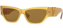 Load image into Gallery viewer, Versace Woman Sunglasses, Yellow Lenses Acetate Frame, 56mm
