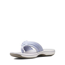 Load image into Gallery viewer, Clarks Women's Breeze Sea Flip-Flop, Lavender Synthetic, 9
