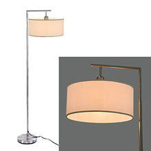 Load image into Gallery viewer, LED Floor Lamp Tall Pole Lamp With Hanging Drum Shade For Living Room Bedroom Warm Light,Ship from US Warehouse

