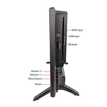 Load image into Gallery viewer, SuperSonic SC-2412 LED Widescreen HDTV &amp; Monitor 24", Built-in DVD Player with HDMI, USB, SD &amp; AC/DC Input: DVD/CD/CDR High Resolution and Digital Noise Reduction
