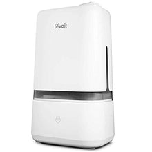Load image into Gallery viewer, LEVOIT Humidifiers for Bedroom, 4L Ultrasonic Cool Mist Air Vaporizer for for Large Room Babies, Essential Oil Tray, Quiet Operation, Auto Shut-Off, Lasts up to 40 Hours, Gray

