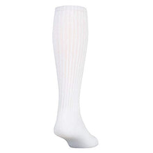 Load image into Gallery viewer, Gold Toe Men's Ultra Tec Performance Over-The-Calf Athletic Socks, 3 Pairs, White, Shoe Size: 6-12.5

