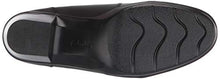 Load image into Gallery viewer, Clarks Women's Emslie Chelsea Loafer, Black Leather/Synthetic Lizard, 8.5M
