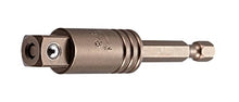 Load image into Gallery viewer, VEGA Industries P175QADB38 Professional Grade Impactech 3/8" Quick Release Socket Adapter, Ball Type, 3", Gunmetal Bronze
