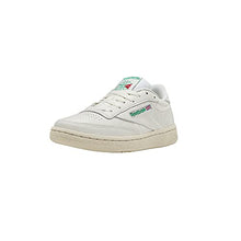 Load image into Gallery viewer, Reebok Women's Club C 85 Sneaker, Chalk/Glen Green/Paper White/Excellent Red, 7
