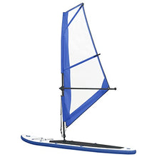Load image into Gallery viewer, yeacher Inflatable Stand Up Paddleboard with Sail Set Blue and White
