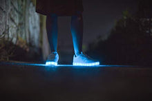 Load image into Gallery viewer, ATS Unisex LED Shoes Breathable Sneakers Light up Shoes,SM-5102,3 White
