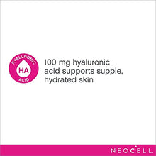 Load image into Gallery viewer, NeoCell Hyaluronic Acid, Daily Hydration for Skin Hydration &amp; Suppleness, 100mg ,60 Capsules (Package May Vary)

