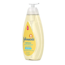 Load image into Gallery viewer, Johnson's Head-to-Toe Gentle Tear-Free Baby &amp; Newborn Wash &amp; Shampoo, Sulfate-, Paraben- Phthalate- &amp; Dye-Free, Hypoallergenic Wash for Sensitive Skin &amp; Hair, 27.1 fl. Oz
