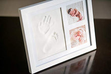 Load image into Gallery viewer, Baby Handprint and Footprint Kit | Keepsake For Newborn Boys &amp; Girls, Baby Girl Gifts &amp; Baby Boy Gifts, New Mom Baby Shower Gifts, Baby Milestone Picture Frames Baby Registry, Nursery Decor
